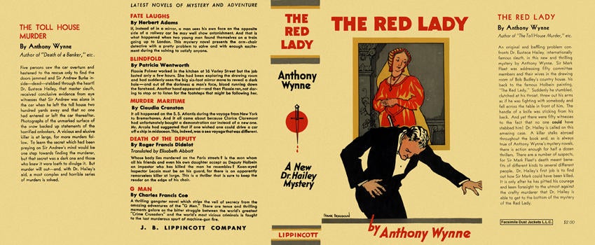 Item #3604 Red Lady, The. Anthony Wynne