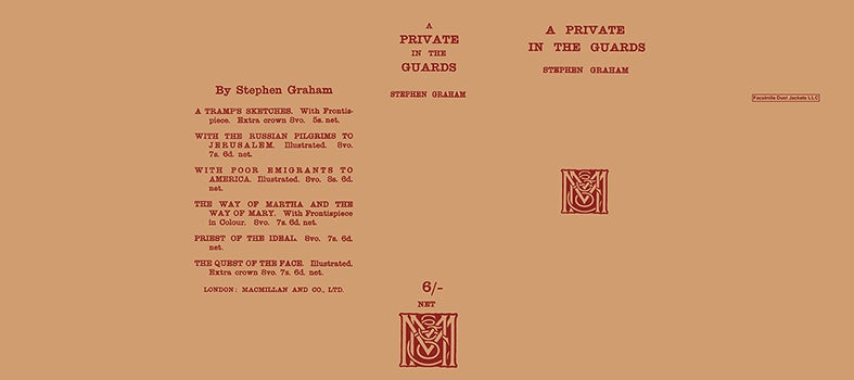 Item #36092 Private in the Guards, A. Stephen Graham
