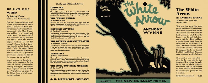 Item #3610 White Arrow, The. Anthony Wynne