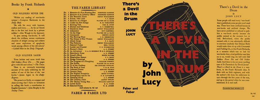 Item #36213 There's a Devil in the Drum. John Lucy
