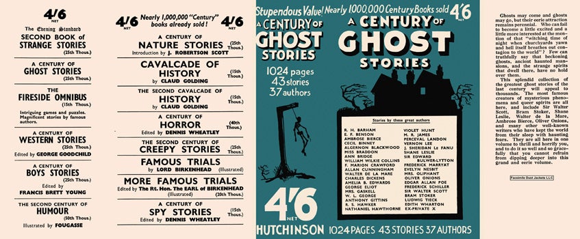 Item #3622 Century of Ghost Stories, A. Anthology.