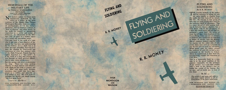 Item #36271 Flying and Soldiering. R. R. Money