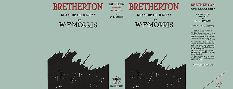 Item #36280 Bretherton, Khaki or Field-Grey? W. F. Morris