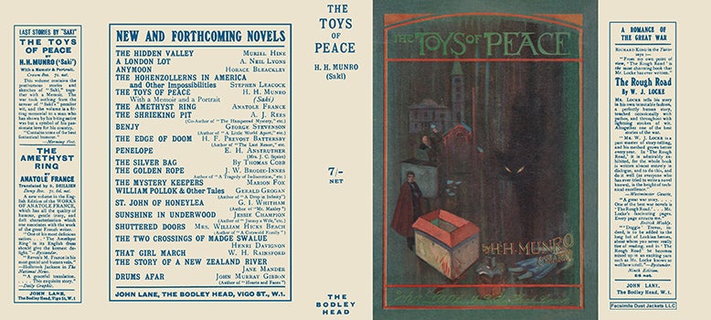Item #36294 Toys of Peace, The. H. H. Munro, Saki