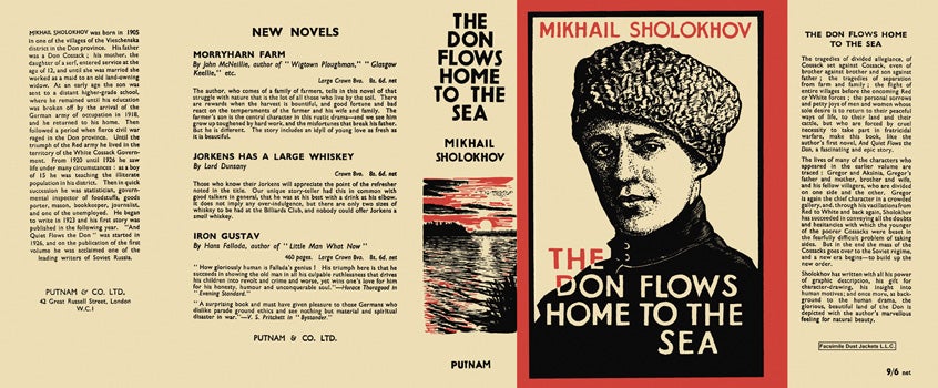 Item #36387 Don Flows Home to the Sea, The. Mikhail Sholokhov