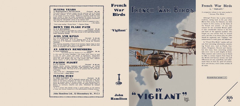 Item #36407 French War Birds. Claude W. Sykes, Vigilant.
