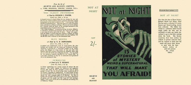 Item #3644 Not at Night (Not at Night series). Christine Campbell Thomson, Anthology