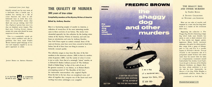 Item #365 Shaggy Dog and Other Murders, The. Fredric Brown.
