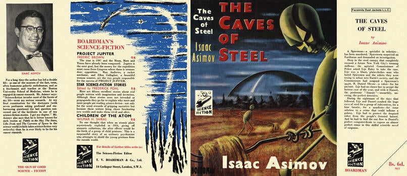Item #3650 Caves of Steel, The. Isaac Asimov.