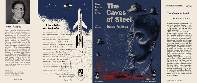 Item #3651 Caves of Steel, The. Isaac Asimov