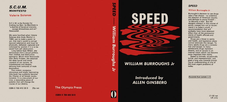 Item #36526 Speed. William S. Burroughs.