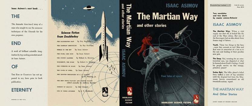 Item #3658 Martian Way and Other Stories, The. Isaac Asimov