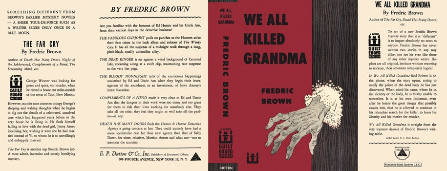 Item #366 We All Killed Grandma. Fredric Brown.