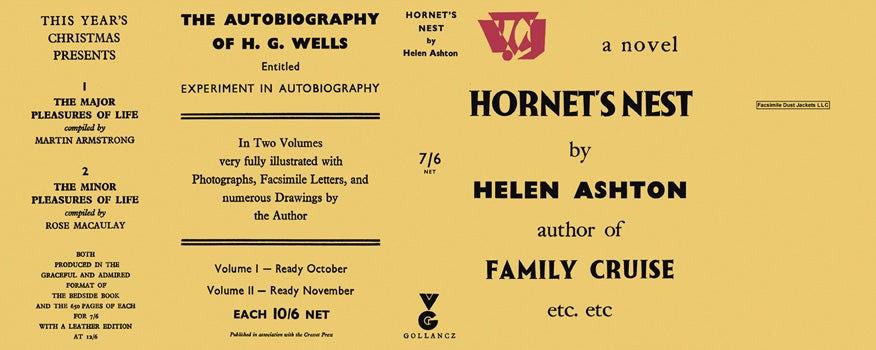 Item #36639 Hornet's Nest. Helen Ashton