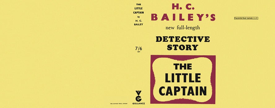 Item #3666 Little Captain, The. H. C. Bailey