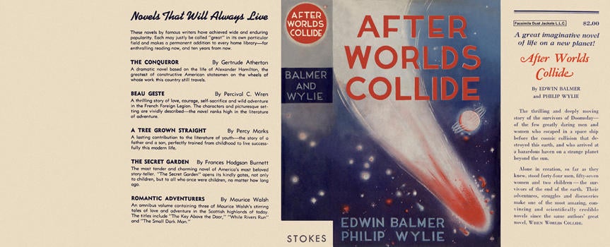 Item #3668 After Worlds Collide. Edwin Balmer, Philip Wylie