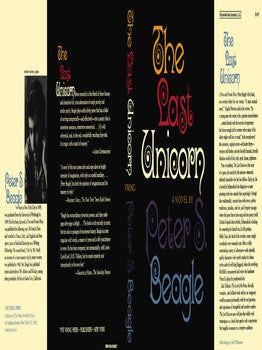 Last Unicorn, The. Peter S. Beagle.