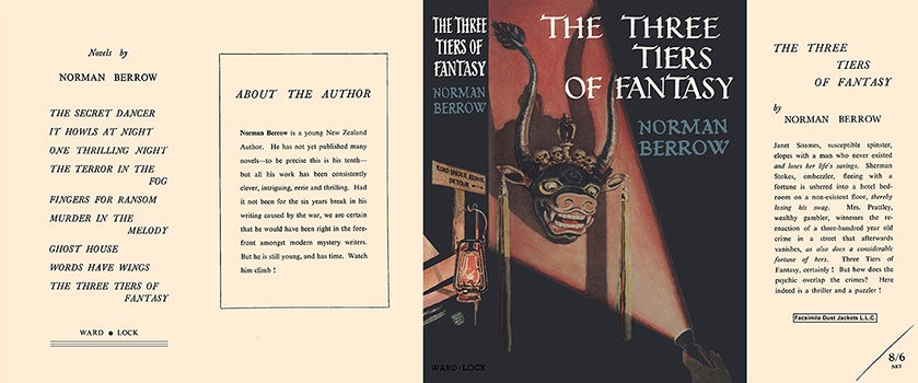 Item #36720 Three Tiers of Fantasy, The. Norman Berrow