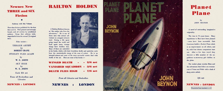 Item #3673 Planet Plane. John Beynon