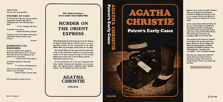 Item #36862 Poirot's Early Cases. Agatha Christie