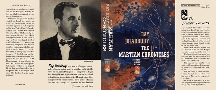 Item #3698 Martian Chronicles, The. Ray Bradbury