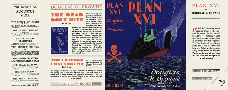 Item #370 Plan XVI. Douglas G. Browne.