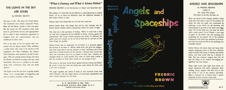 Item #3707 Angels and Spaceships. Fredric Brown.