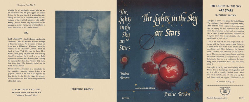 Item #3708 Lights in the Sky Are Stars, The. Fredric Brown