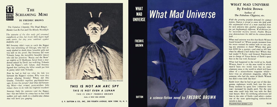 Item #3711 What Mad Universe. Fredric Brown