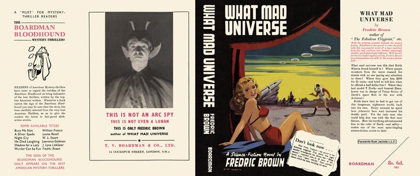 Item #3712 What Mad Universe. Fredric Brown
