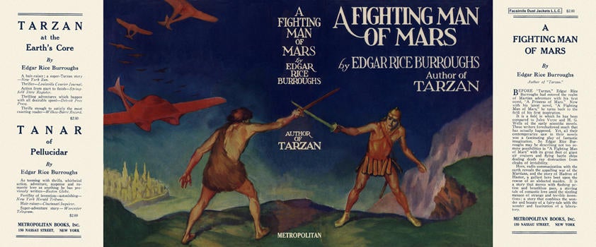Item #3719 Fighting Man of Mars, A. Edgar Rice Burroughs.