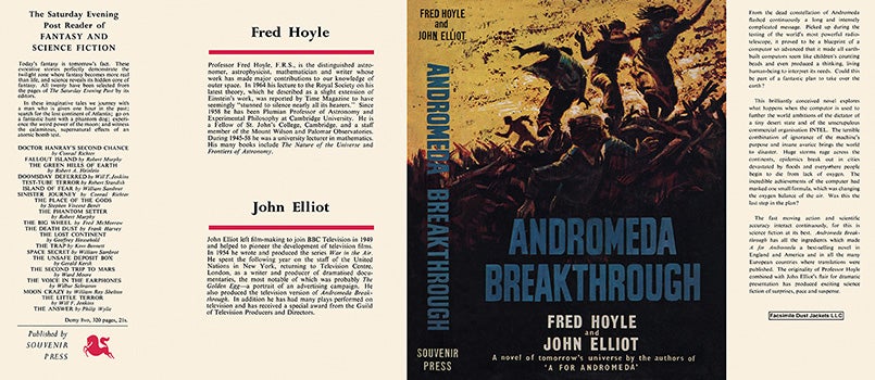 Item #37232 Andromeda Breakthrough. Fred Hoyle, John Elliot