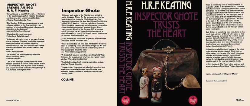 Item #37279 Inspector Ghote Trusts the Heart. H. R. F. Keating