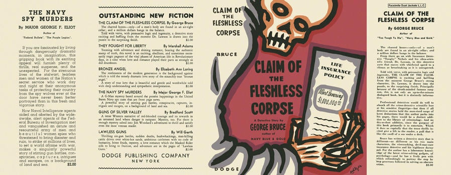 Item #373 Claim of the Fleshless Corpse. George Bruce.