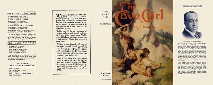 Item #3730 Cave Girl, The. Edgar Rice Burroughs