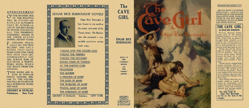 Item #3731 Cave Girl, The. Edgar Rice Burroughs.