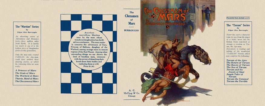 Item #3732 Chessmen of Mars, The. Edgar Rice Burroughs