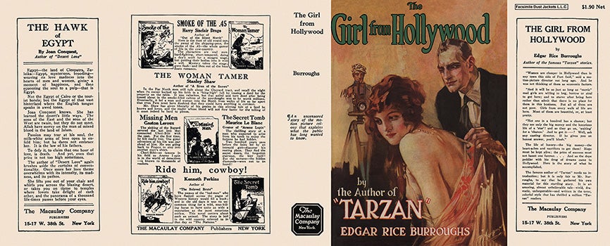 Item #3738 Girl from Hollywood, The. Edgar Rice Burroughs.