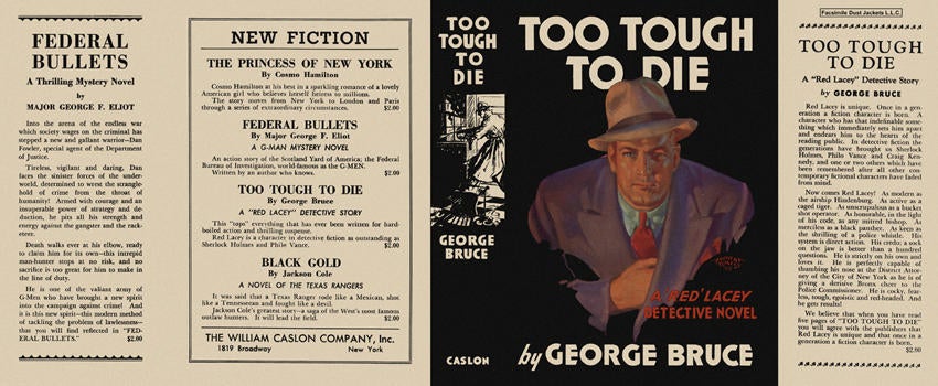 Item #374 Too Tough to Die. George Bruce.