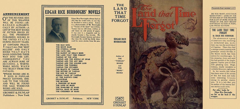 Item #3749 Land That Time Forgot, The. Edgar Rice Burroughs
