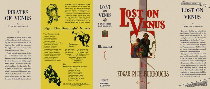 Item #3753 Lost on Venus. Edgar Rice Burroughs