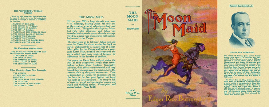 Item #3760 Moon Maid, The. Edgar Rice Burroughs