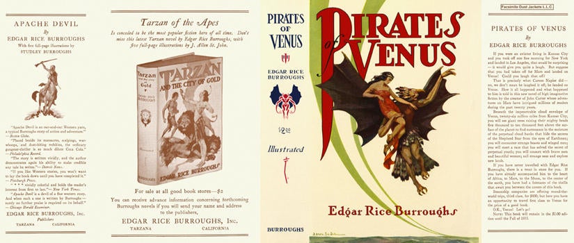 Item #3767 Pirates of Venus. Edgar Rice Burroughs.