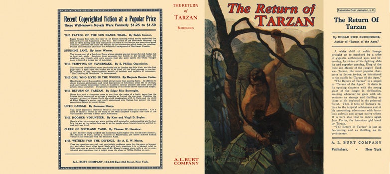 Item #3769 Return of Tarzan, The. Edgar Rice Burroughs
