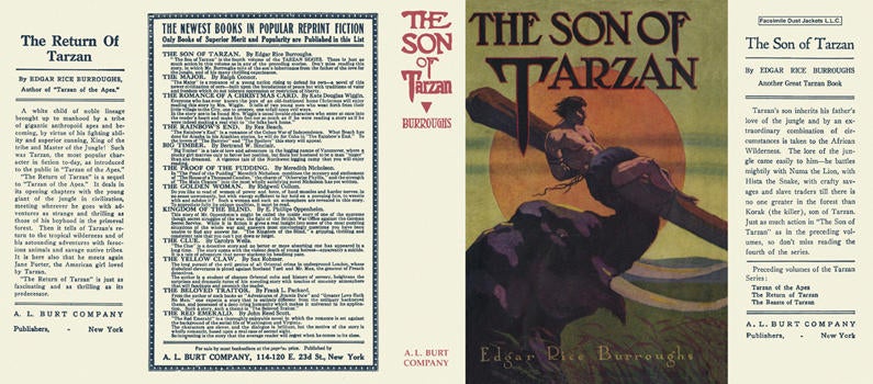 Item #3772 Son of Tarzan, The. Edgar Rice Burroughs
