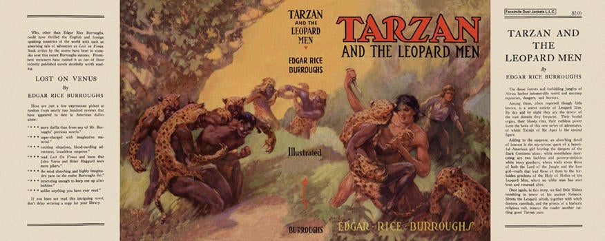 Item #3789 Tarzan and the Leopard Men. Edgar Rice Burroughs