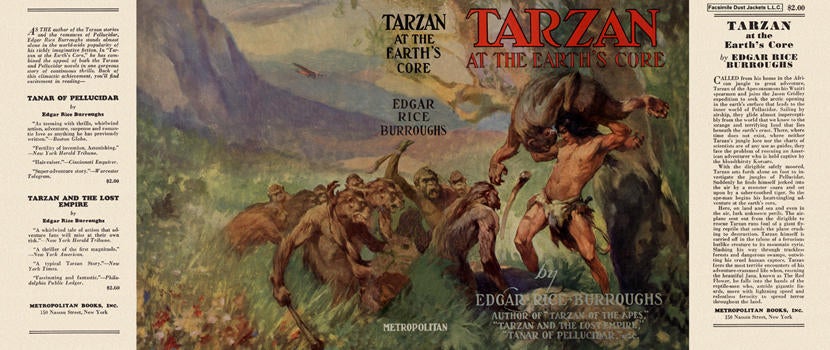 Item #3793 Tarzan at the Earth's Core. Edgar Rice Burroughs