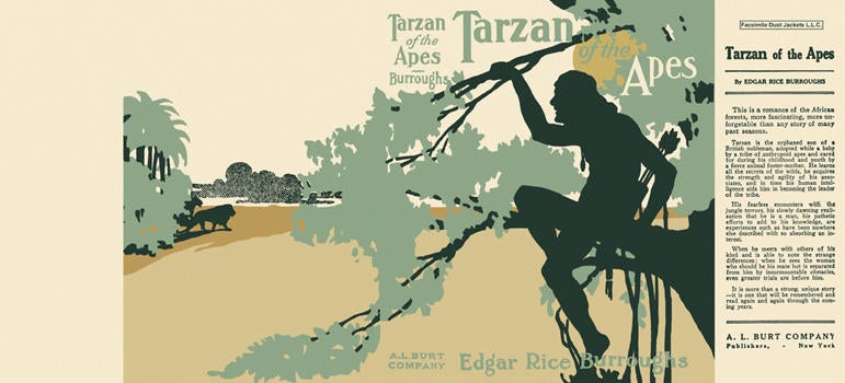 Item #3796 Tarzan of the Apes. Edgar Rice Burroughs.