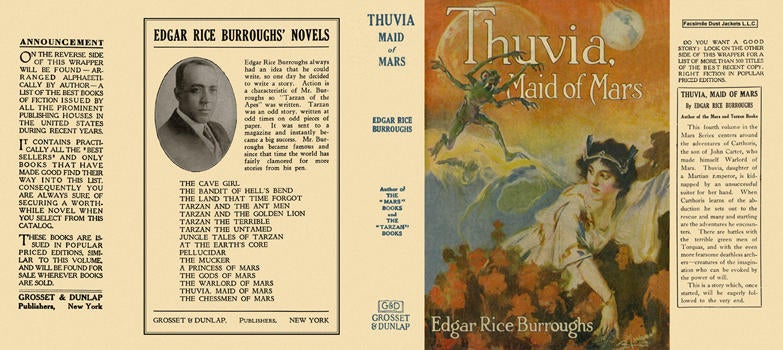 Item #3808 Thuvia, Maid of Mars. Edgar Rice Burroughs.
