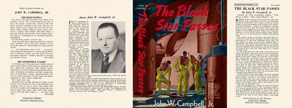 Item #3815 Black Star Passes, The. John W. Campbell, Jr.